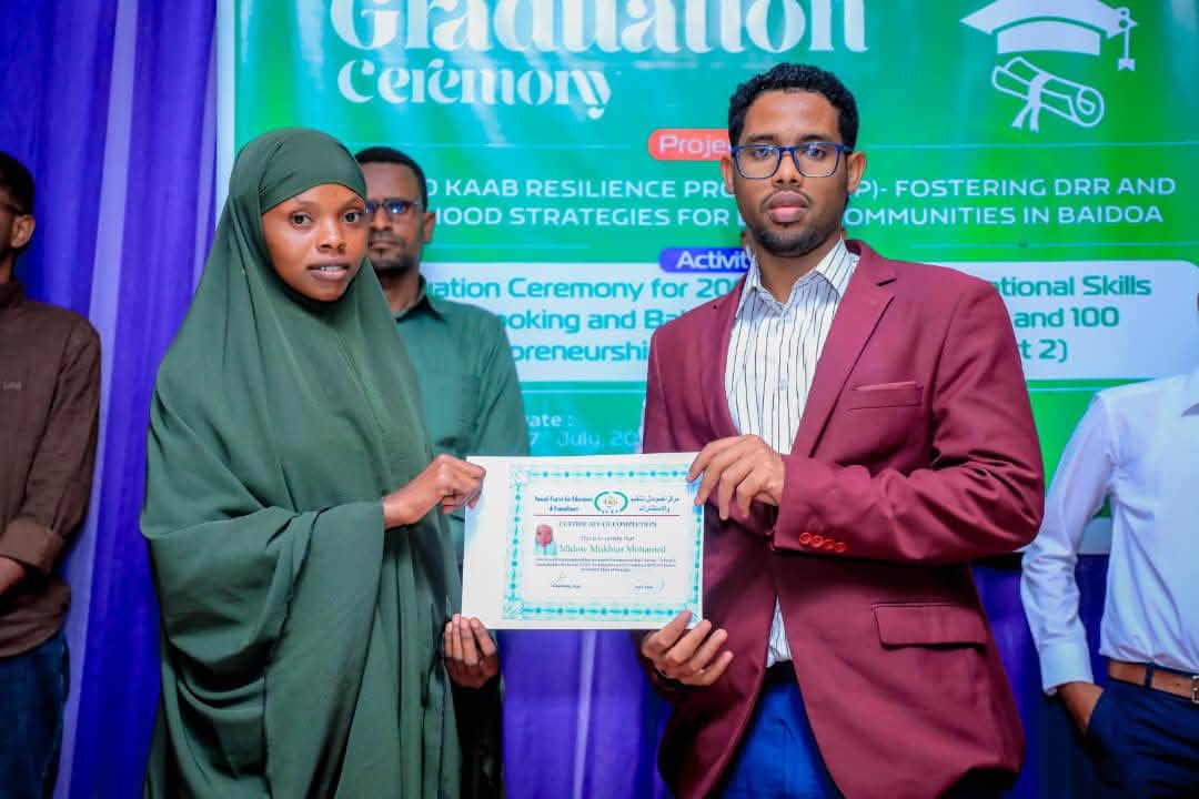 Midnimo Microfinance Celebrates Bulsho Kaab Resilience Project Graduates