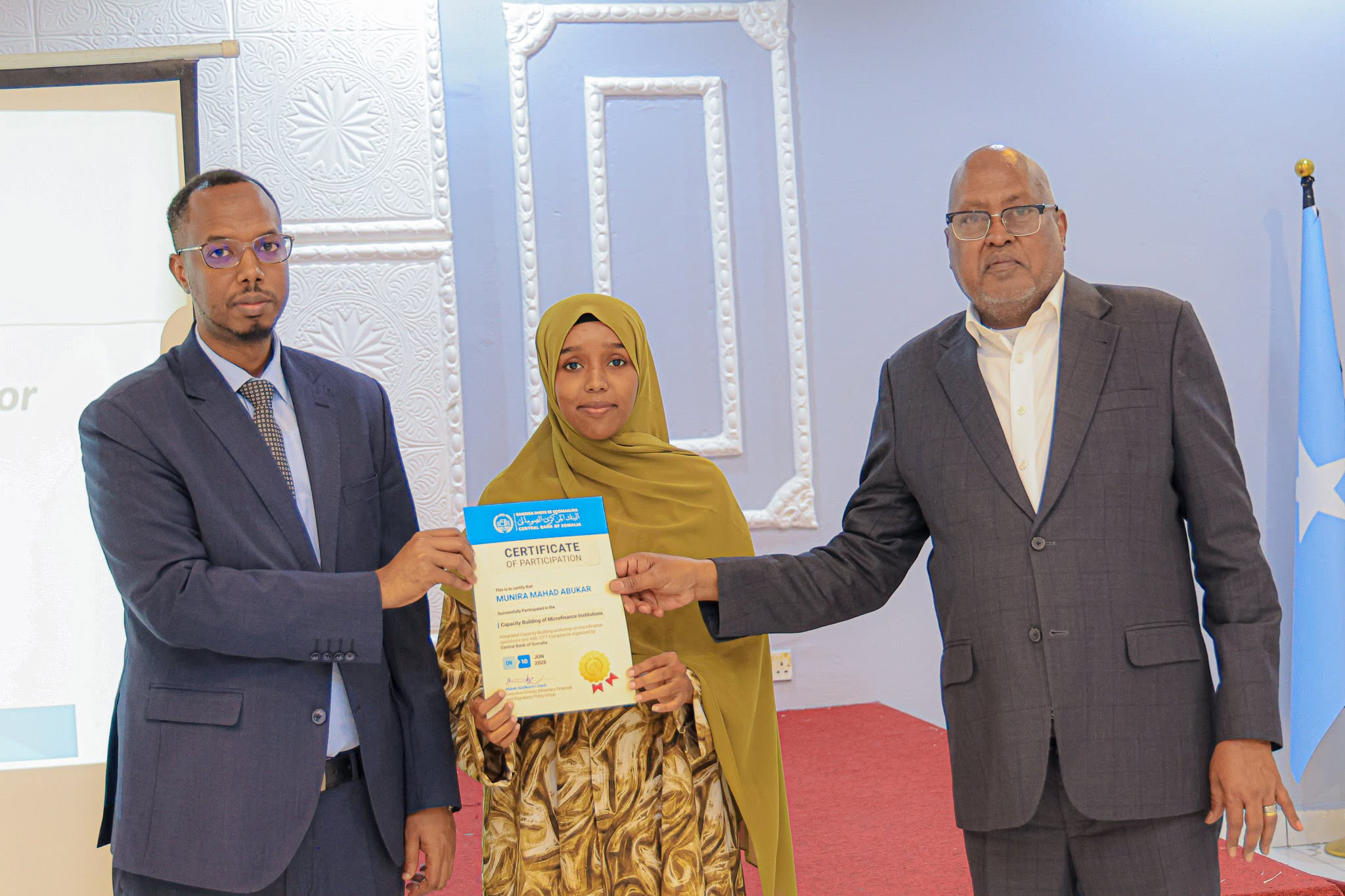 Midnimo Microfinance Participates in Central Bank NDFI Capacity Building Training