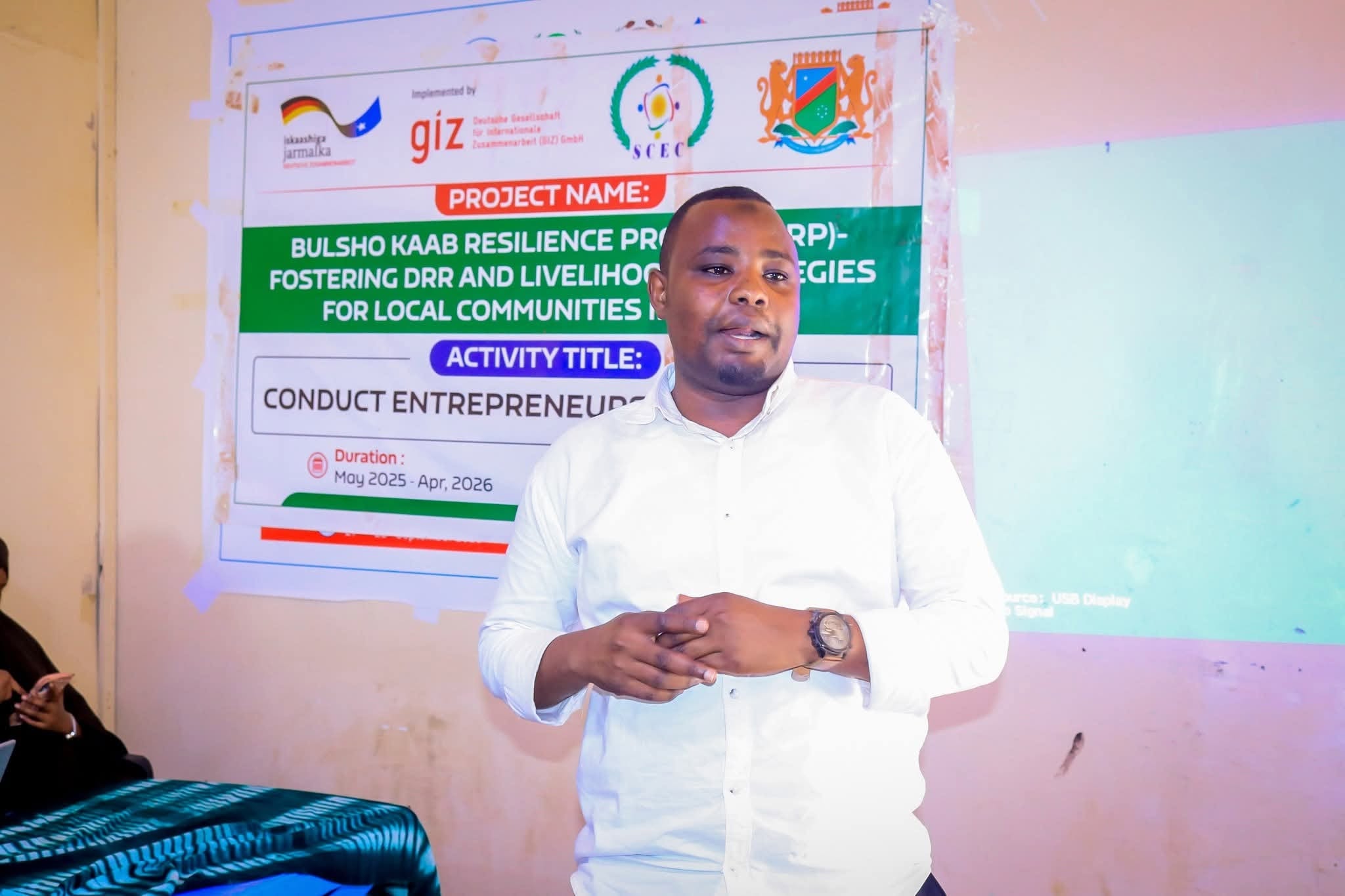 Midnimo Microfinance Presents Cooperative Financing at SCEC Entrepreneurship Workshop